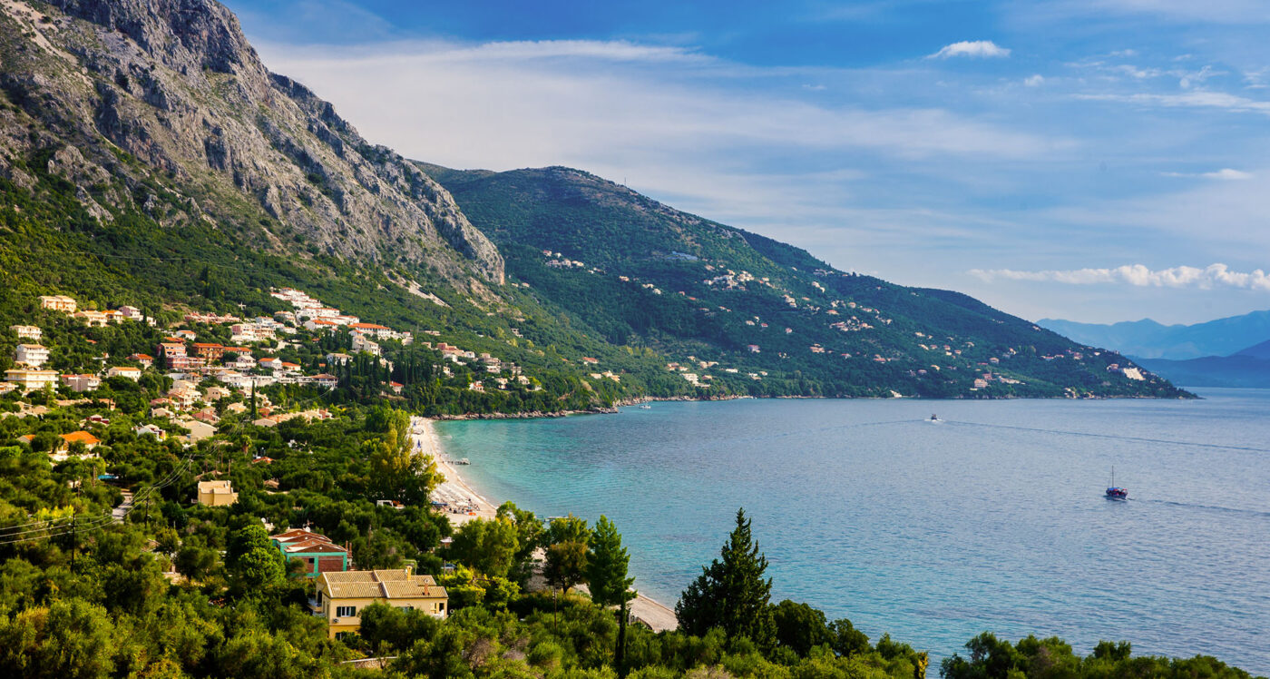 Mirabile luxury residence corfu barbati view